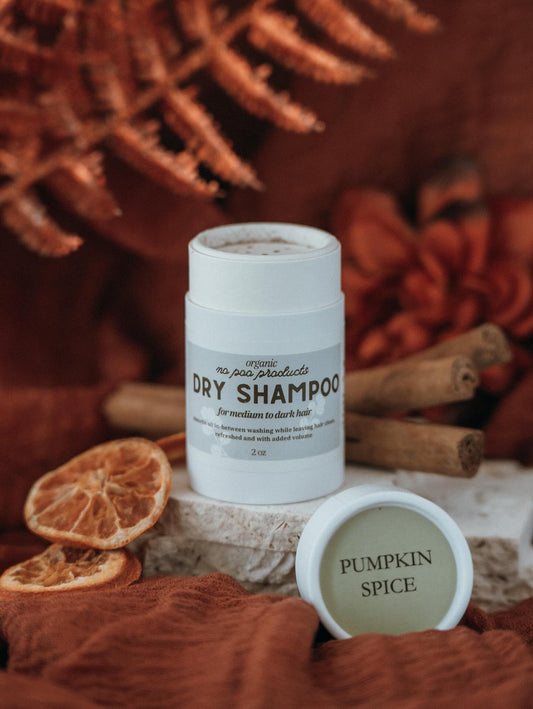 Dry Shampoo Powder: Organic|Voluminizing | Pumpkin Spice