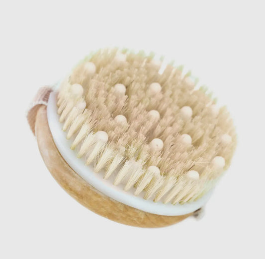 Dry Brushing Body Brush with Cellulite Massager