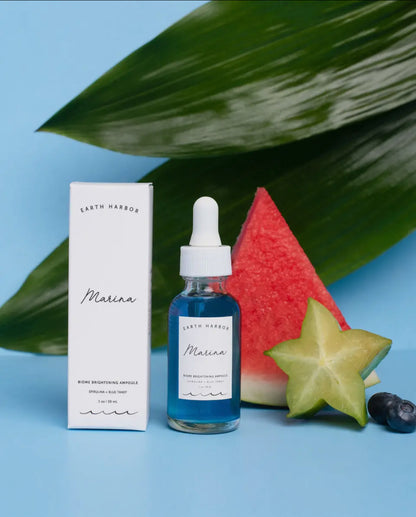 Marina Naturals Brightening Elixir: Blue Tansy + Squalane